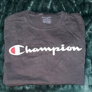 Champion Men’s Black Short Sleeve Tee